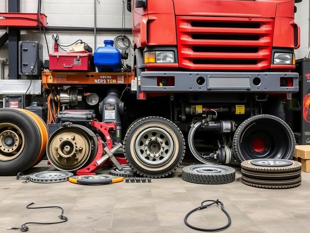 Когда груз не терпит ошибок: как выбирать и хранить запчасти для тяжелой техники