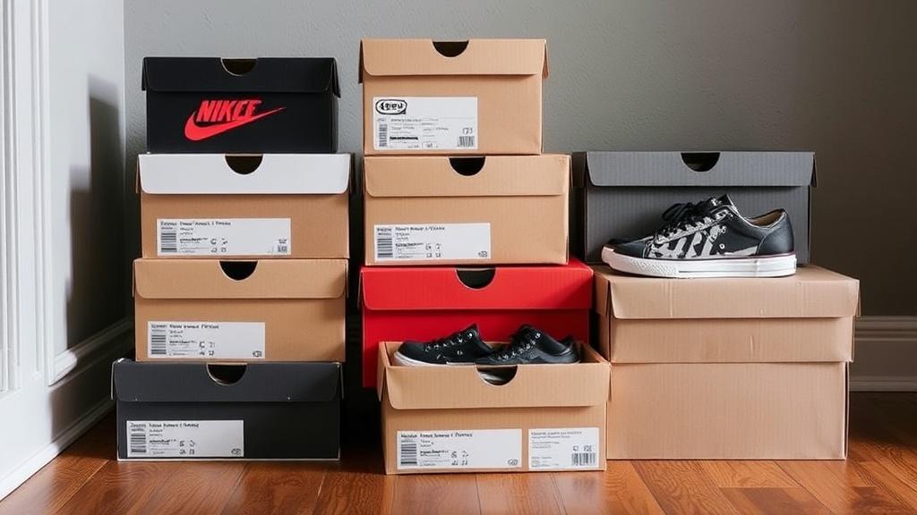 shoe boxesфото