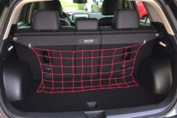 Установка сетки для груза в багажнике Lifan X60: крючки, натяжение