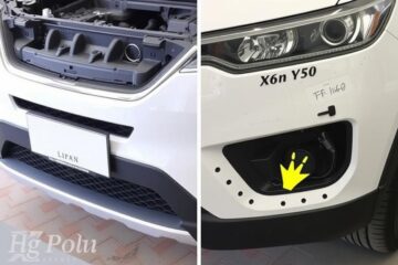Как снять передний бампер на Lifan X60 для покраски и ремонта