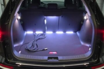 Как подключить светодиодную ленту в багажник Lifan X60 безопасно
