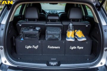 Установка органайзера в багажник Lifan X60: крепления, нагрузка
