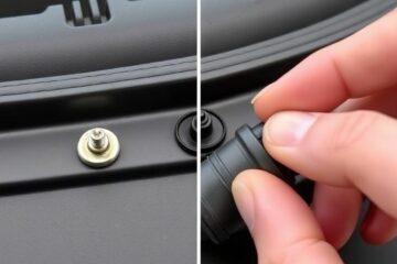 Ремонт креплений обшивки багажника Lifan X60: пистоны, саморезы