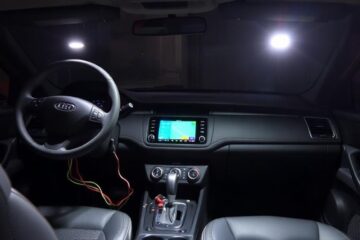Установка дополнительной подсветки в салоне Lifan X60: питание, предохранители