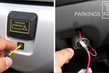 Монтаж парктроников на Lifan X60: разметка, сверление, подключение