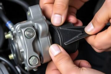 Натяжитель ремня генератора Lifan X60, замена своими руками